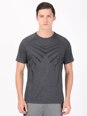 Microfiber Fabric Graphic Printed Round Neck Half Sleeve T-Shirt
