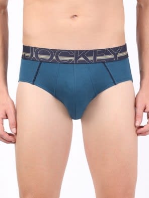 Seaport Teal Bold Brief