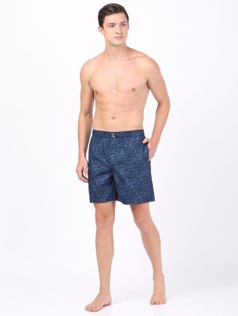 Navy Boxer Shorts For Men's
