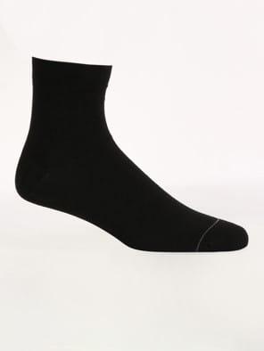 Black Ankle Length Sock