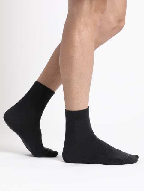 Gunmetal Ankle Length Sock