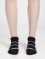 Light Grey Melange & Navy Women Low show socks Pack of 2
