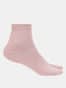 Women's Compact Cotton Stretch Toe Socks with Stay Fresh Treatment - Pale Mauve