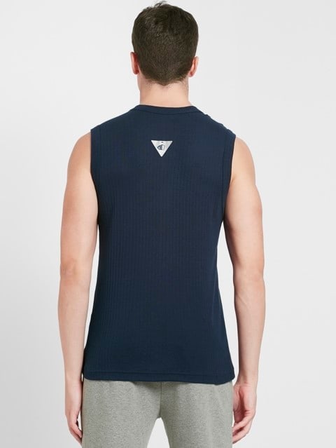 Navy Gym Vest