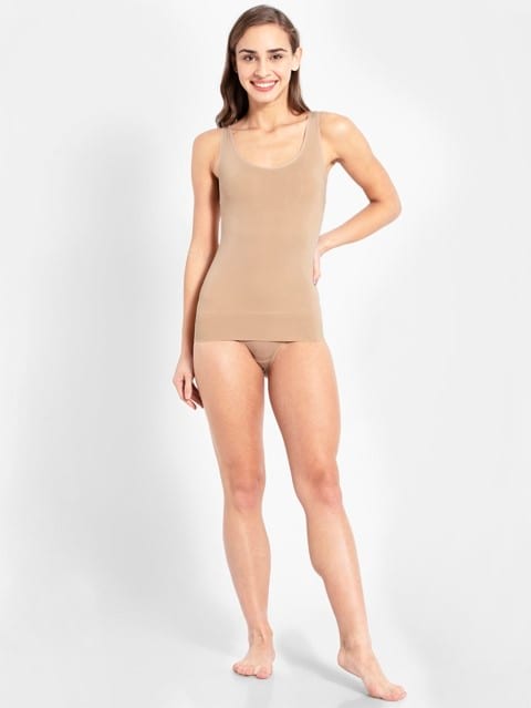 Seamless Shaping Tank Top for Women - Iced Frappe