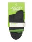 Charcoal Melange & Performance Green Men Ankle Socks