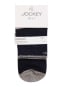 Dual-Tone Ankle Socks for Men - Navy Melange