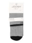 Dual-Tone Ankle Socks for Men - Grey Melange