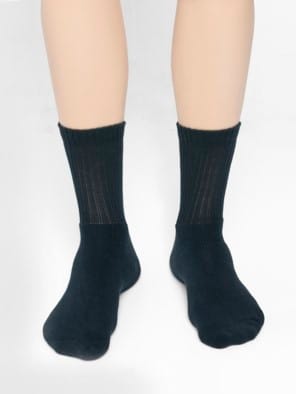 Compact Cotton Terry Crew Length Socks