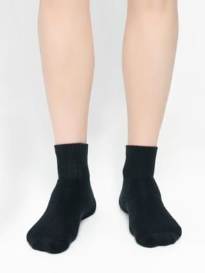 Compact Cotton Terry Ankle Length Socks