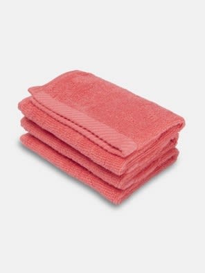 Coral Face Towel Pack of 3