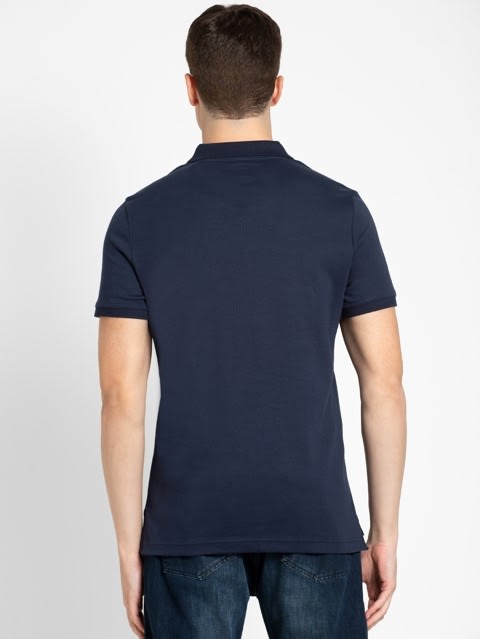 Navy Sport Polo T-Shirt
