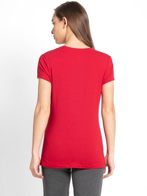Jester Red Round Neck T-Shirt