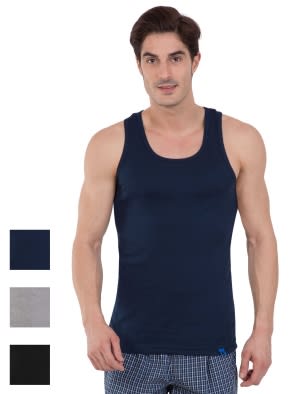 Core Color Racer Back Shirt Combo - Pack of 3