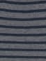 Men's Super Combed Cotton Rich Striped Round Neck Half Sleeve T-Shirt - Navy & Charcoal Melange
