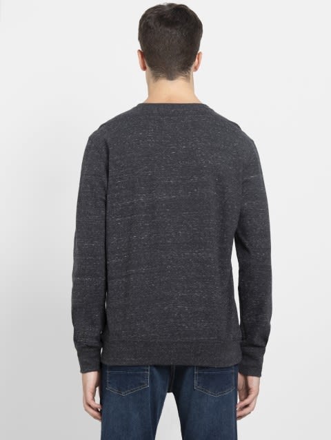 Black Snow Melange Sweatshirt