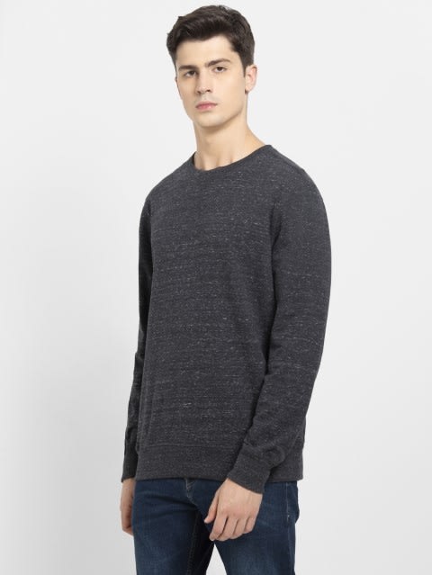 Black Snow Melange Sweatshirt