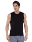 Men's Super Combed Cotton Rib Solid Round Neck Muscle Vest - Multi Color(Pack of 3)