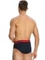 Men's Super Combed Cotton Solid Brief with Ultrasoft Waistband - Multi Color(Pack of 3)