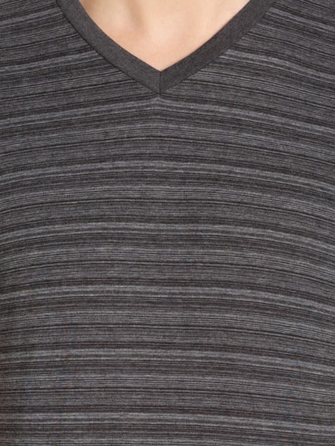 Black V-neck T-Shirt
