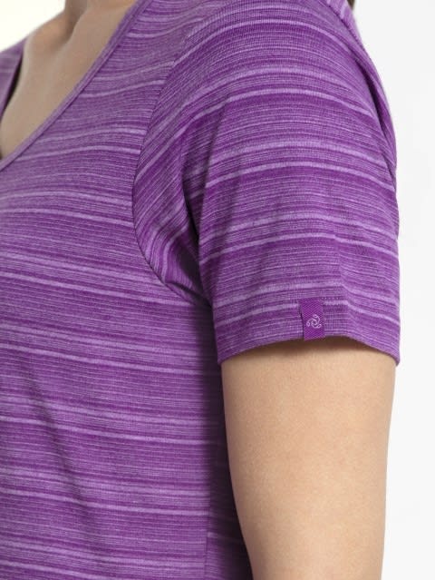 Purple Glory V-Neck T-Shirt