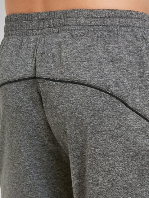 Grey Marl Short with continuous back yoke