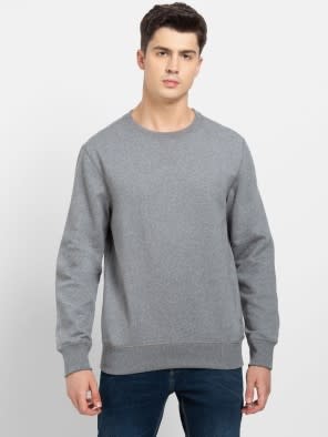 Grey Melange Sweatshirt