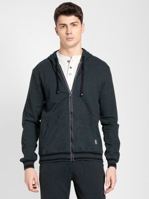 Super Combed Cotton French Terry Hoodie Jacket