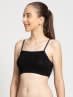 Crop Top for Teens with Durable Underband - Black