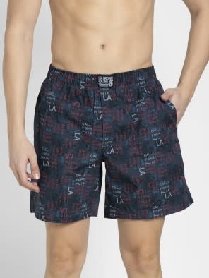 Assorted Prints Boxer Shorts Pack of 2