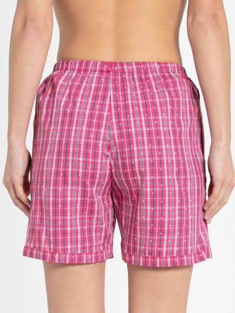 Ruby Assorted Checks Woven Knee Length Shorts