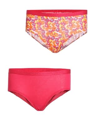 Ruby & Assorted Print Girls Panty Pack of 2