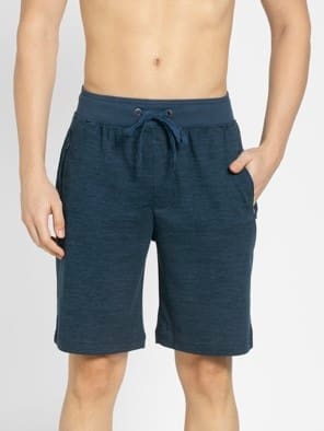 Insignia Blue Prints Straight fit Shorts