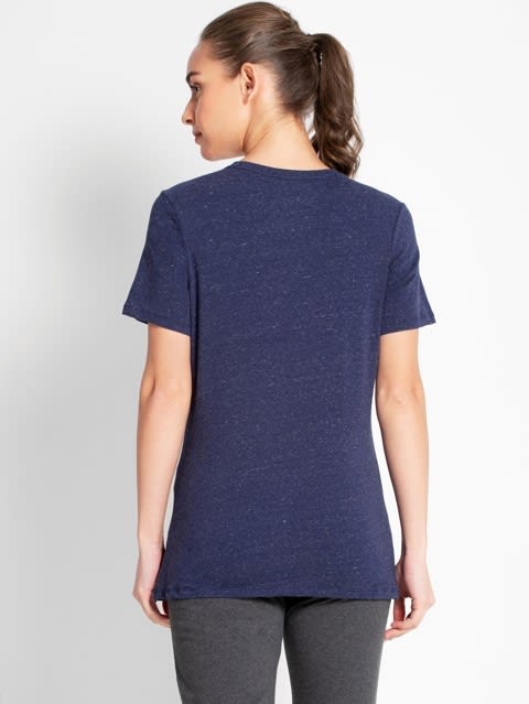 Imperal Blue Snow Melange T-Shirt