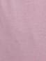 Women's Micro Modal Cotton Relaxed Fit Solid V Neck Half Sleeve T-Shirt with Lace Trim On Sleeves - Old Rose