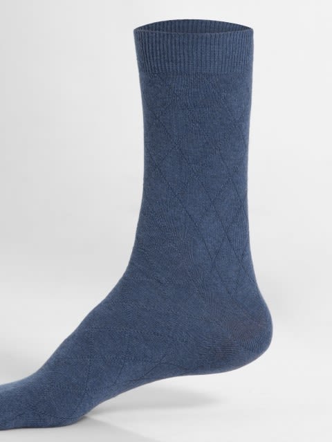 Denim Melange Des2 Men Calf Length Socks