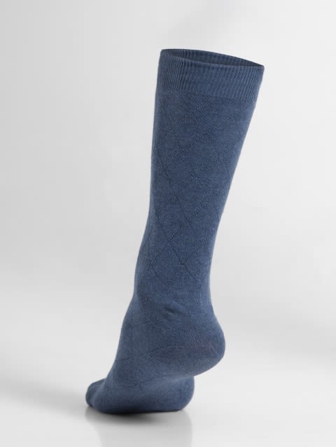 Denim Melange Des2 Men Calf Length Socks