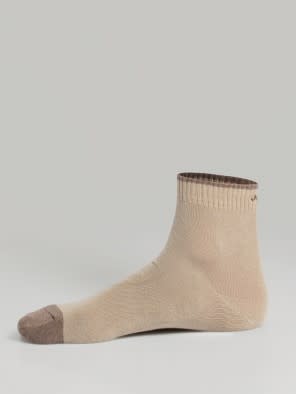 Khaki Men Ankle Socks