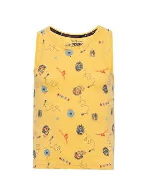 Super Combed Cotton Printed Tank Top