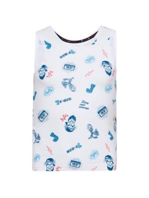 Super Combed Cotton Printed Tank Top