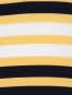 Boy's Super Combed Cotton Rich Striped Half Sleeve Polo T-Shirt - Yellow Stripe