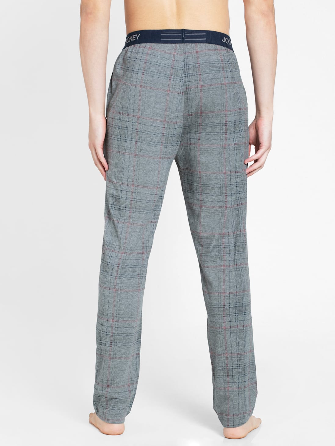 Relaxed Fit Pyjama bottoms  BeigeChecked  Men  HM IN
