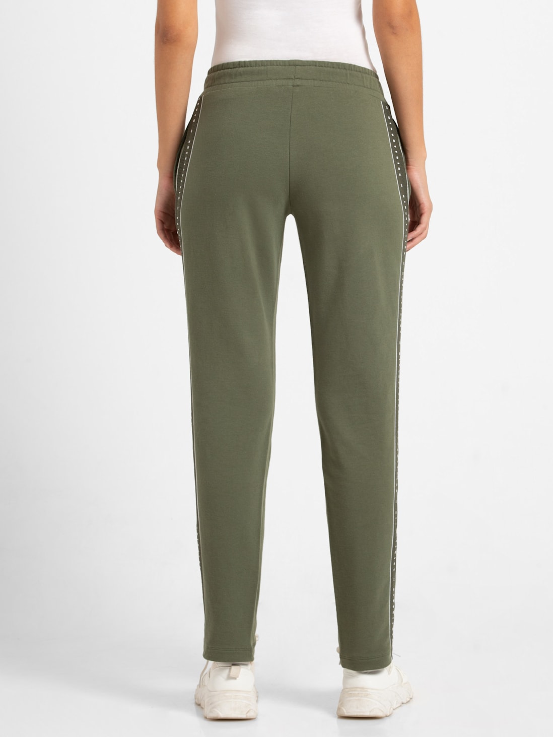 GREEN TRACK PANTS in green - Palm Angels® Official