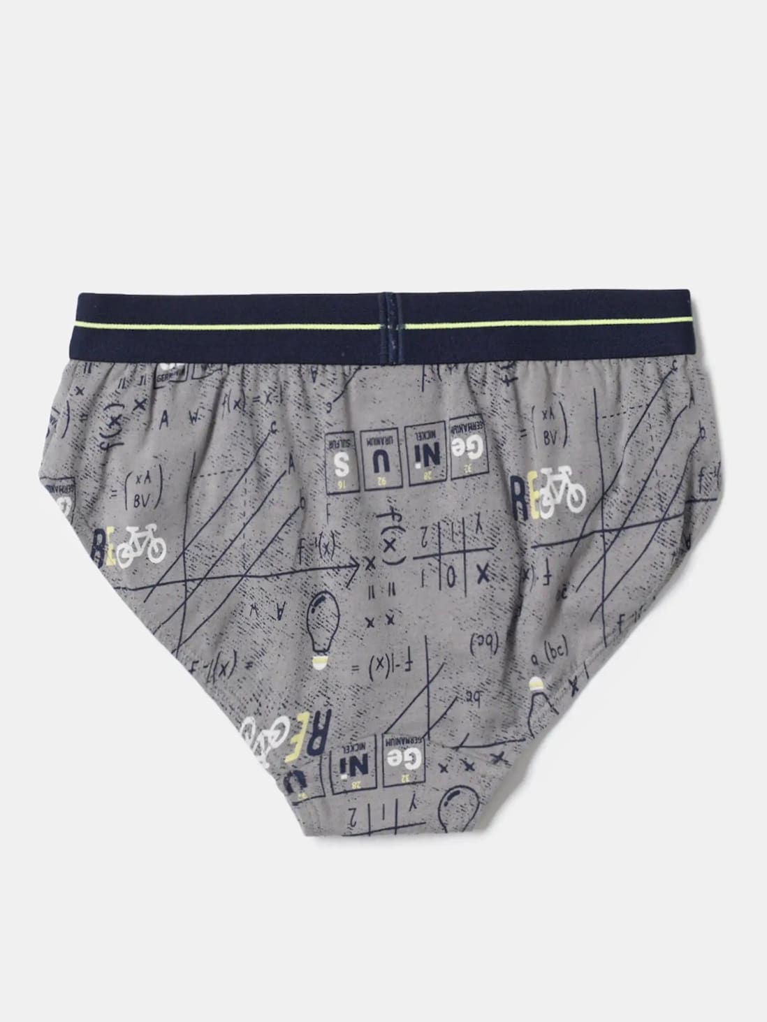 Buy Boy's Super Combed Cotton Elastane Stretch Printed Brief with ...