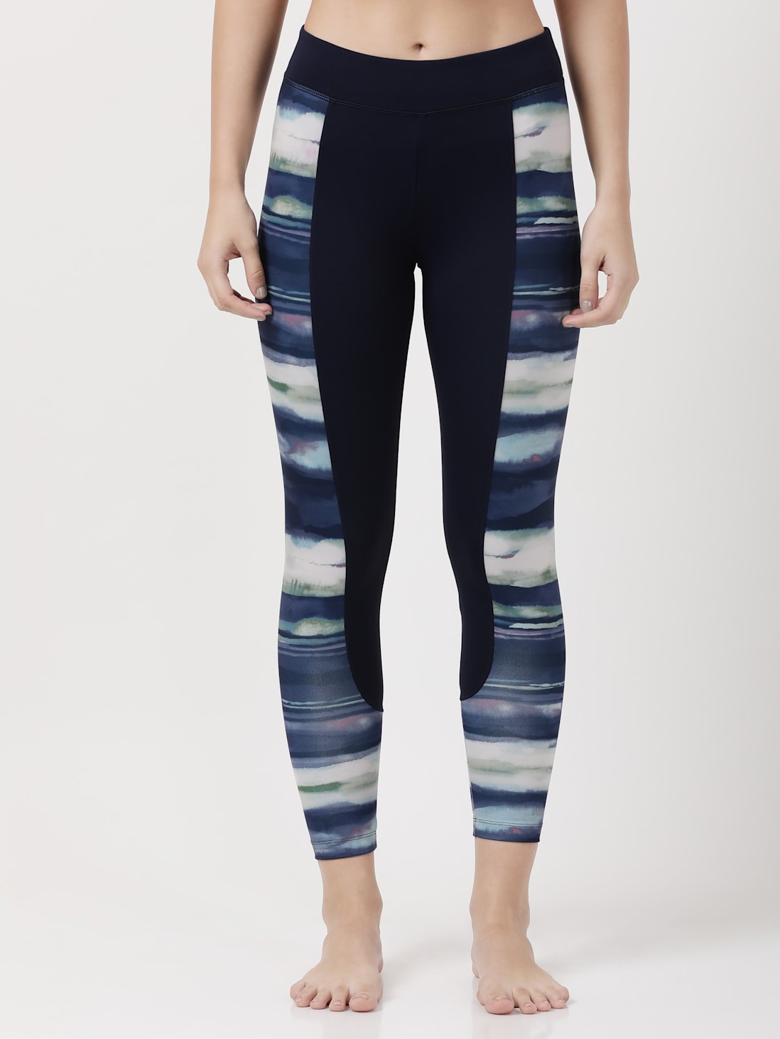 Jockey Ladies' High-Rise Yoga Pant 1630465 (Size S, Navy) - Walmart.com