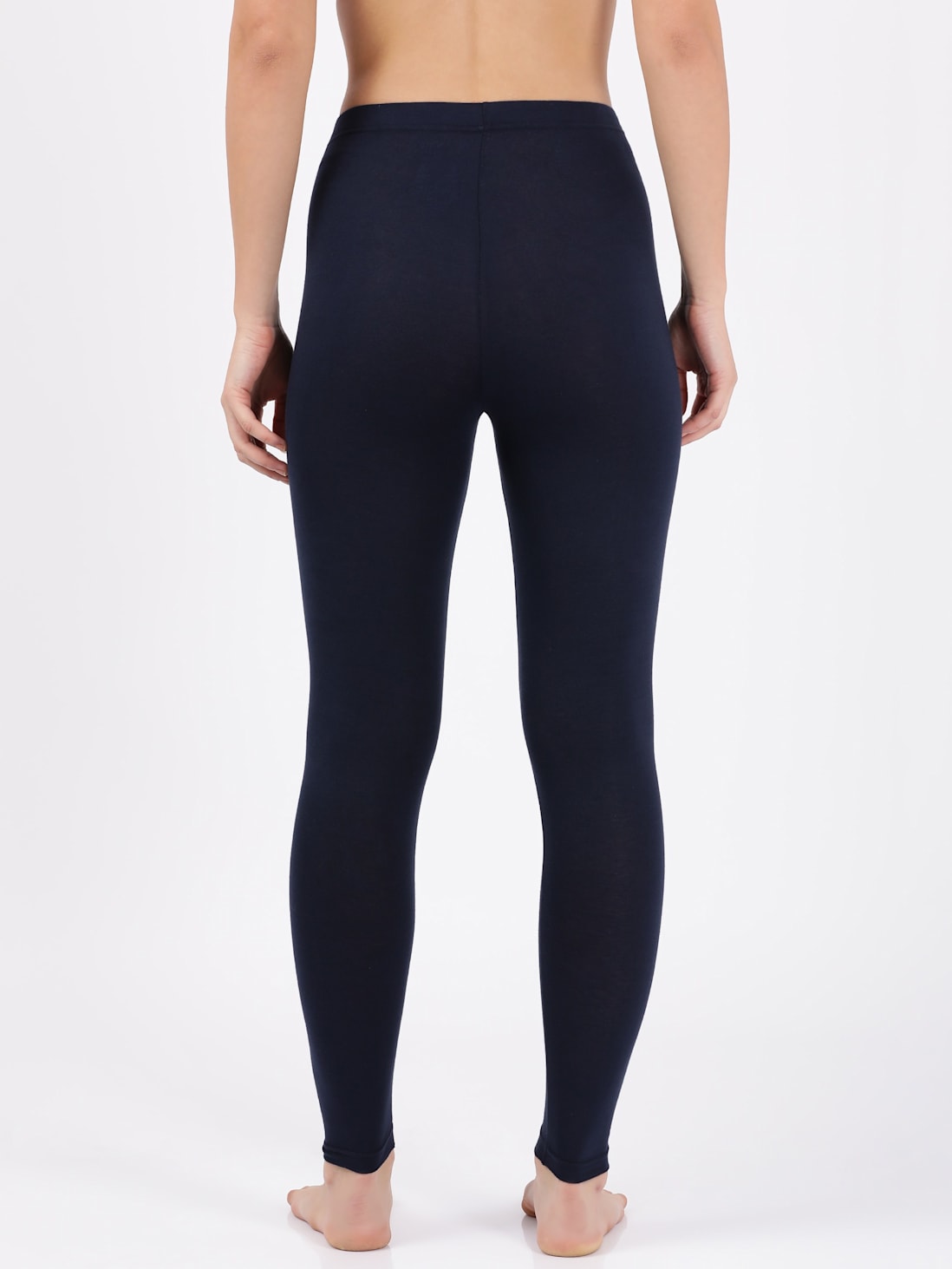 Buy Women's Super Combed Cotton Elastane Stretch Leggings with ...