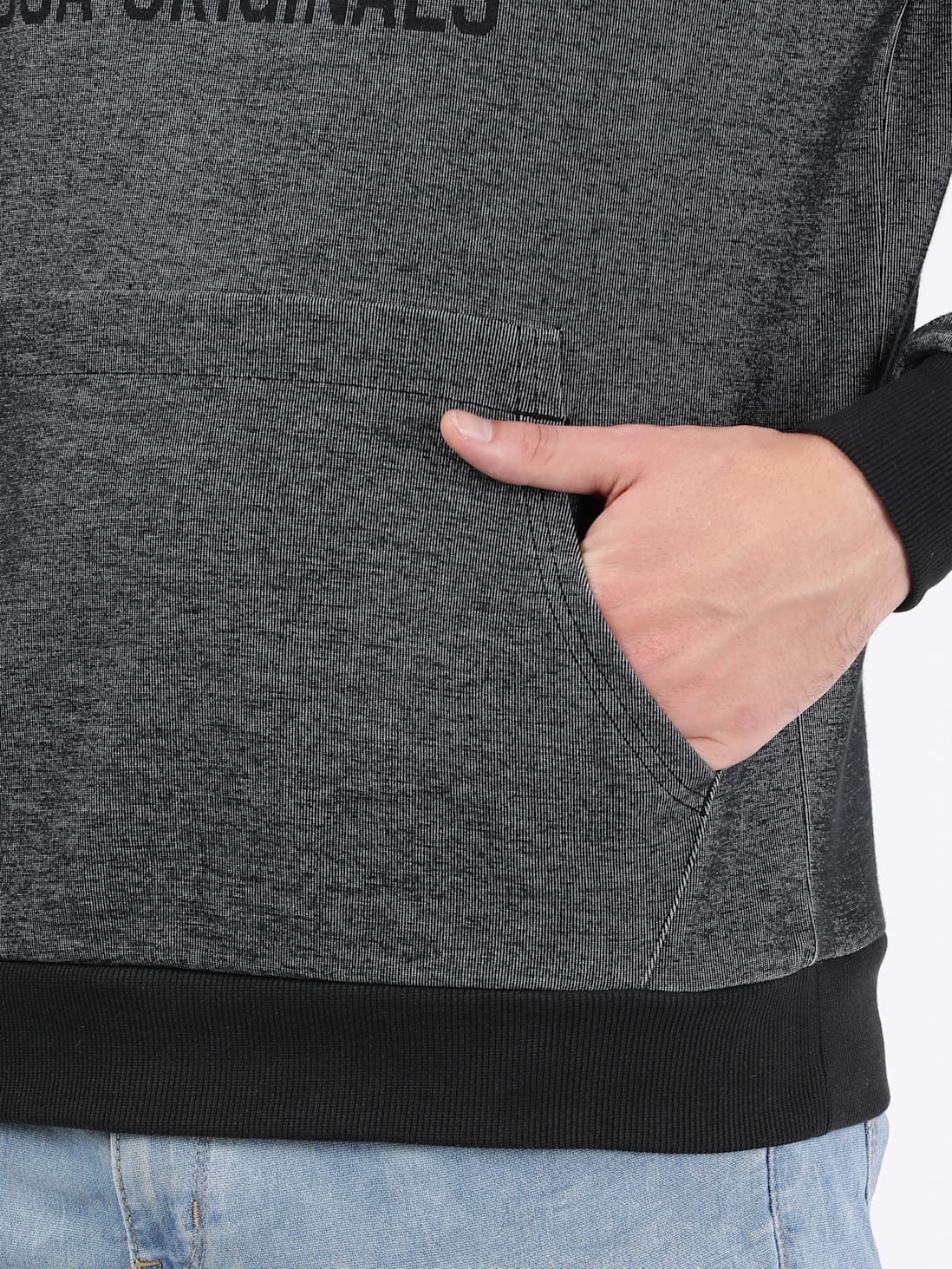 Buy Men's Super Combed Cotton Rich Printed Hoodie Sweatshirt with ...