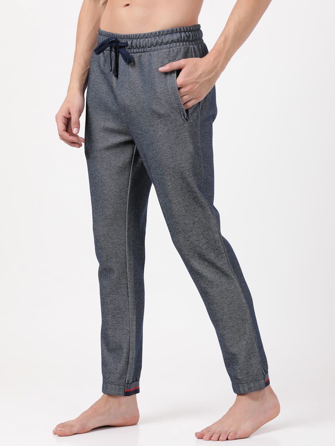 Jockey Men's Super Combed Cotton Rich Slim Fit Dual Tone Jogger – Online  Shopping site in India