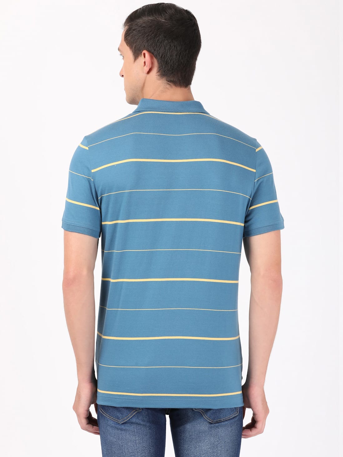 Buy Stellar/Corn Silk Polo T-Shirt for Men UM15 | Jockey India