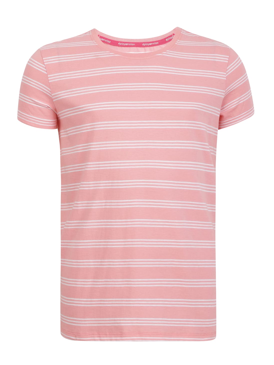 Cotton T-shirt with Yankees™ patch in pink